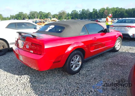 2007 Ford Mustang V6 Deluxe/V6 Premium from USA, damaged, VIN 1ZVFT84N475265746